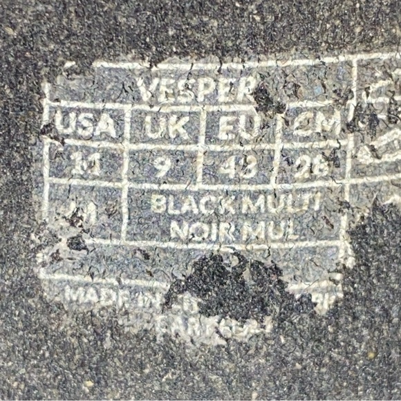 Earth Origins Vesper Wo Size 11 Tan and Black slip on sandals EUC CLEAN - Picture 6 of 10